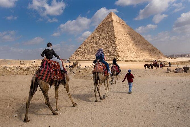 Private Guided Day Tour of Giza and Saqqara with Egyptian Lunch and Camel Ride - Perfect For