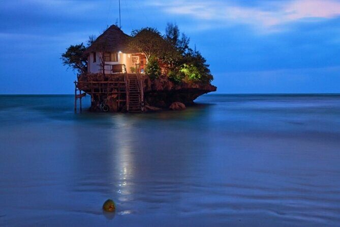 Private Guided tour in Prison Island,Jozani Forest,Rock restaurant & Paje beach - The Rock Restaurant: A Culinary and Scenic Highlight