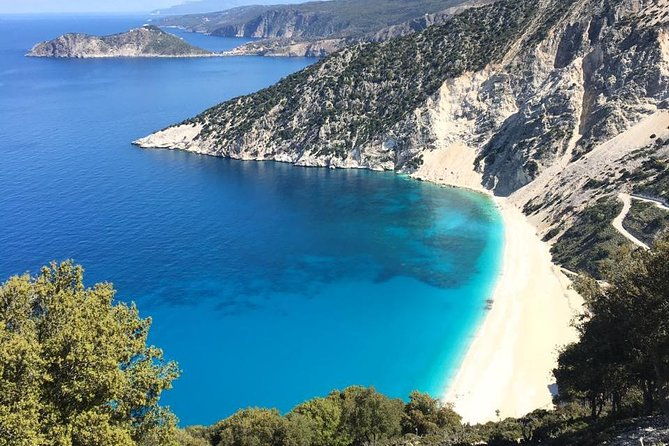 private-half-day-tour-antisamos-beach-swim-melissani-lake-agrilia-monastery