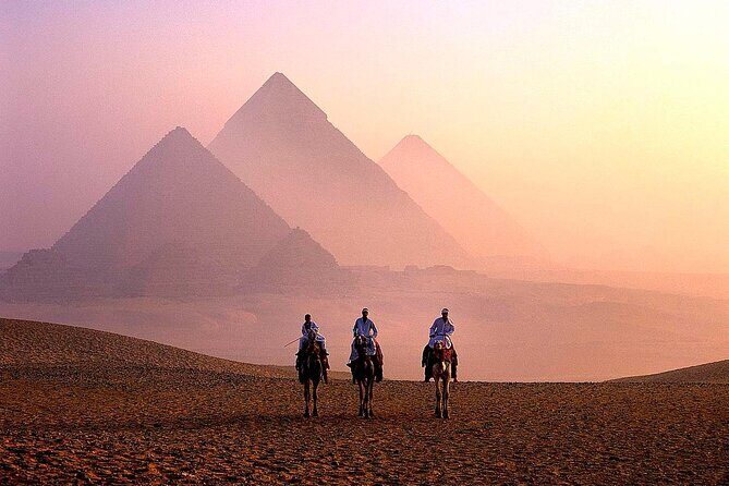 "Private Half-Day Tour to the Giza Pyramids Saqqara and Memphis - The Camel Ride and Local Lunch