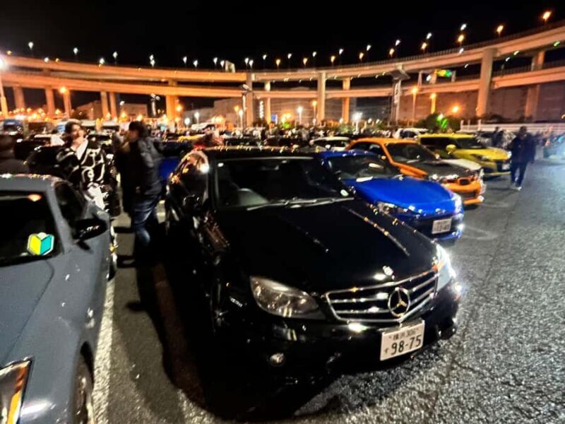 Private JDM scene tours to Daikoku PA, Umihotaru and Hakone - Key Points