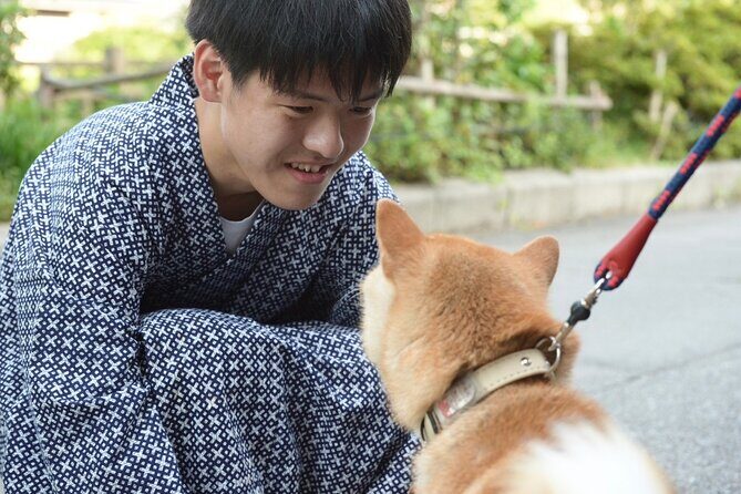 Private Kimono Stroll in Toyama City Possibly with a Shiba Inu - Key Points