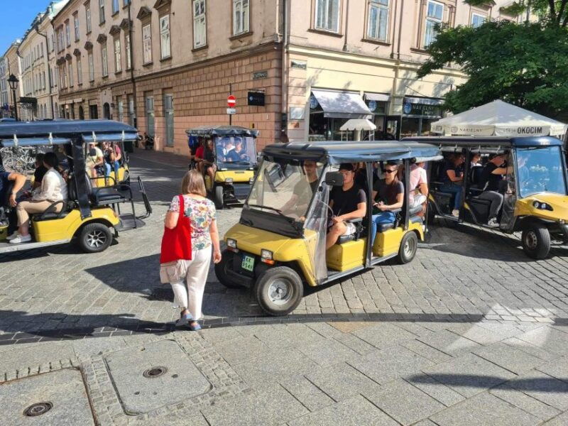private-krakow-old-town-golf-cart-tour-with-audio-guide