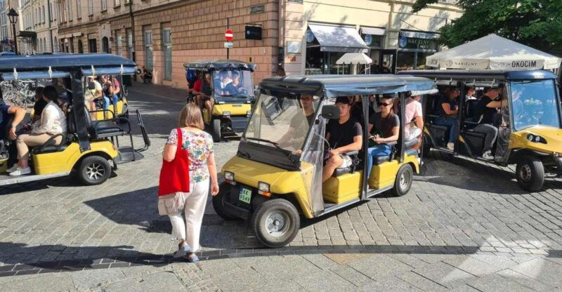 private-krakow-old-town-golf-cart-tour-with-audio-guide