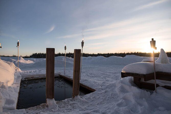 Private Lappish evening in the wilderness with traditional sauna and dinner - Starting Point: Rovaniemi Tourist Information