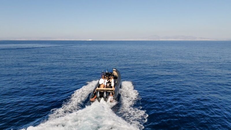 Private luxury RIB cruise Aigina, Agkistri - Key Points
