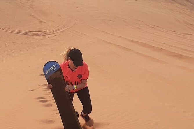 Private Morning Desert Safari with Camel Ride Falcon Photos - Transportation, Timing, and Group Size