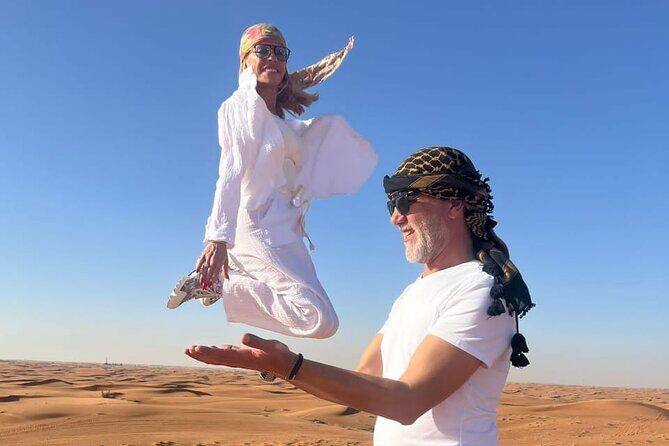 Private Morning Desert Safari with Camel Ride Falcon Photos - Value and Who It’s Best For