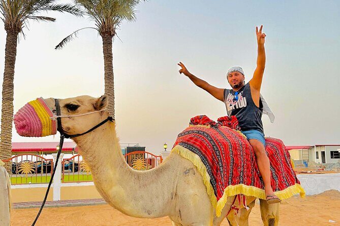 Private Morning Desert Safari With Sandboarding and Camel Ride - Key Points
