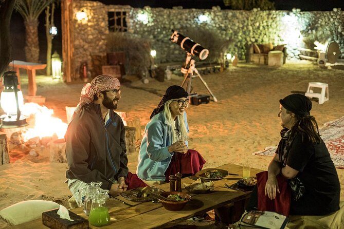 Private Night Vintage Land Rover Desert Safari & Stargazing - Stargazing and Astronomy Session
