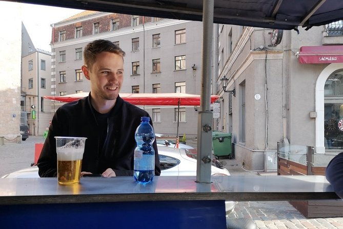private-one-hour-riga-beer-bike-tour