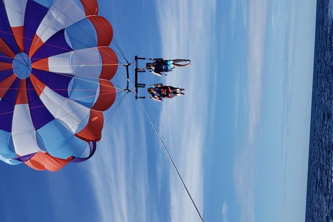 private-parasailing-adventure-beach-break-chocolate-rum-sample