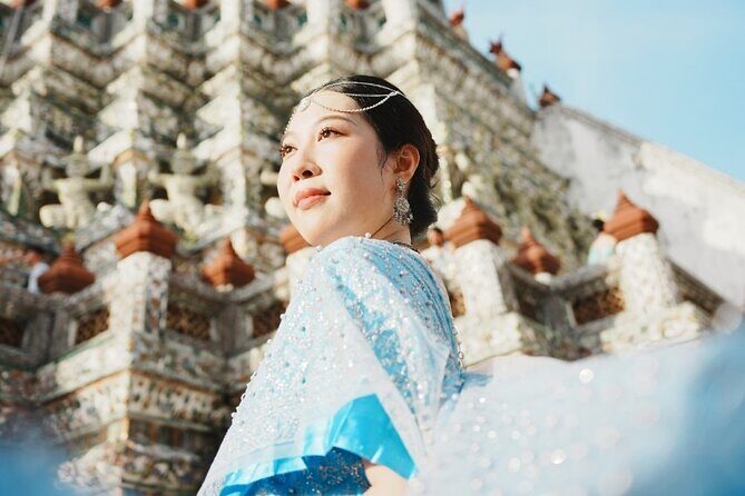 Private Photoshoot with Thai Traditional Dress at Wat Arun - Key Points