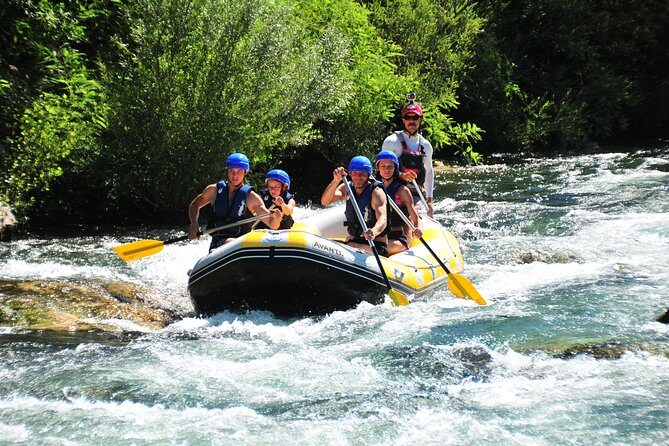 Private rafting on Cetina river with caving & cliff jumping,free photos & videos - FAQ