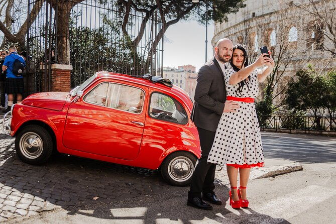 private-rome-tour-in-classic-red-fiat500