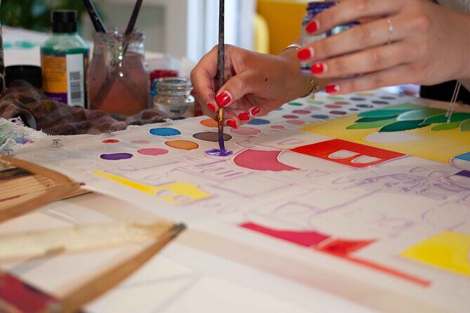 Private Silk Painting Workshop in Jerusalem - Create a scarf - - Key Points