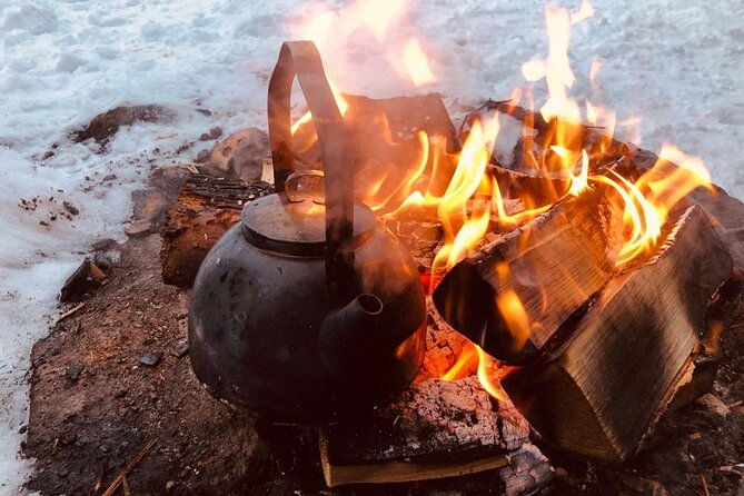 private-snowmobile-experience-in-rovaniemis-forest