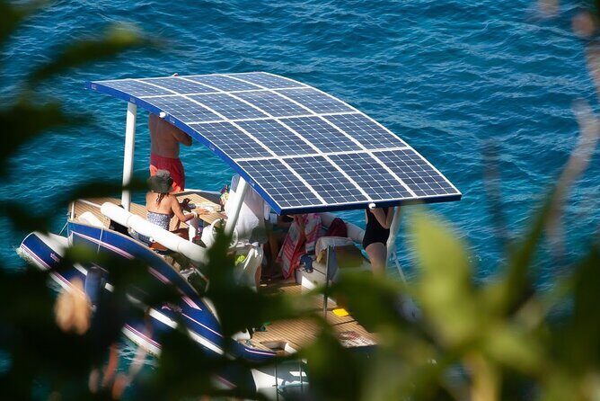 Private Solar Catamaran Cruise in Antibes Juan les Pins - In The Sum Up