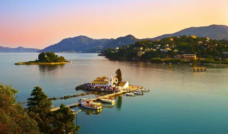 Private Sunset Tour around Corfu Town with Christina Boat - Key Points