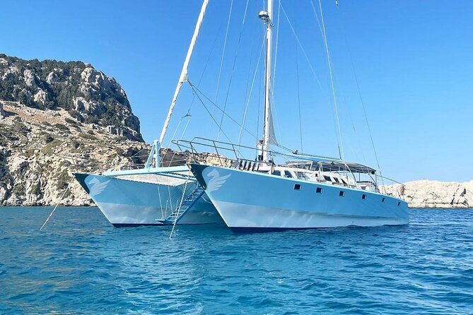 private-sunset-trip-on-a-catamaran-rhodes