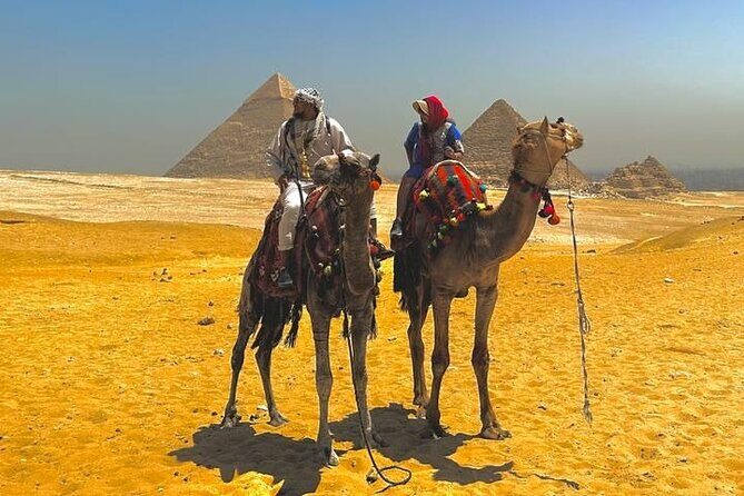 Private tour Giza Pyramids ,sphinx & camel ride all included - Key Points