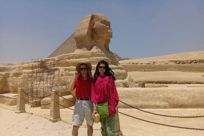 Private Tour Giza pyramids ,Sphinx. Lunch and local bazaars - Frequently Asked Questions