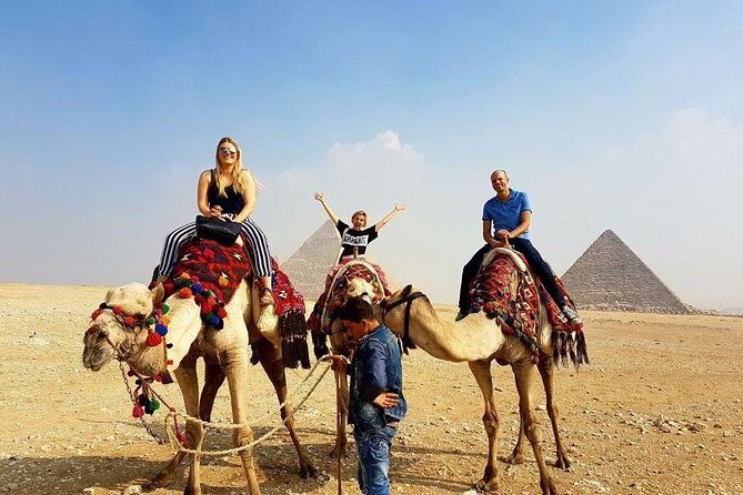 Private Tour Giza Pyramids,Sphinx, Sakkara ,Dahshur Pyramids,Lunch and Camel - Key Points