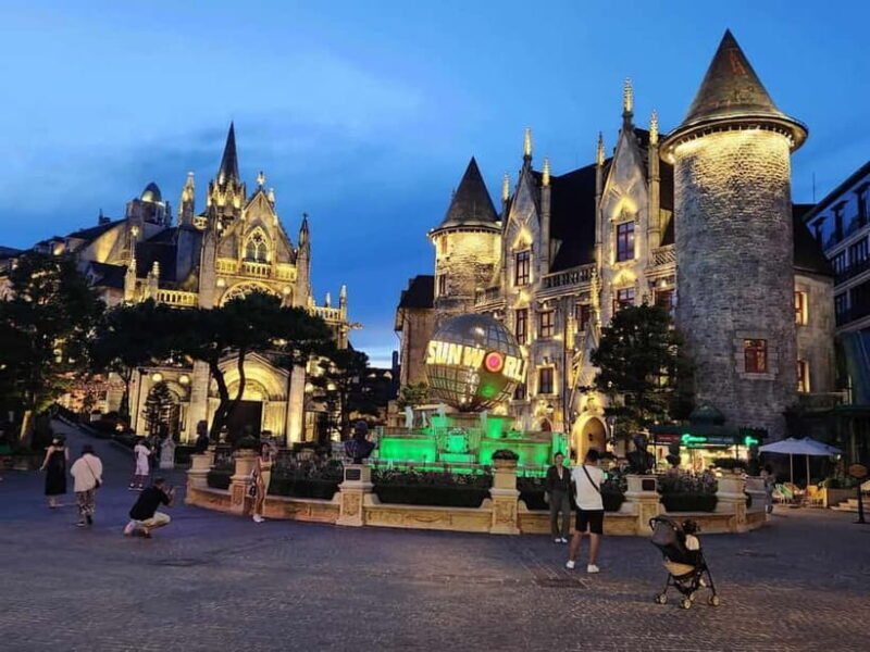 Private tour - Golden hand bridge - Sunworld Bana Hills - Key Points