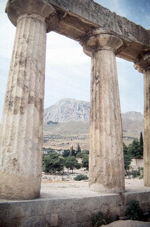 private-tour-of-ancient-corinth-temple-of-hera-blue-lake-isthmus-canal-from-athens