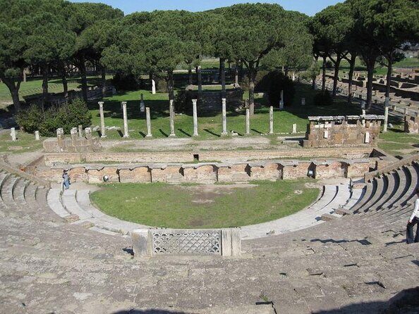 Private tour of Ostia, the ancient city harbor, by van with a PhD archaeologist - Exploring Ostia Antica: A Private Guided Tour with a PhD Archaeologist