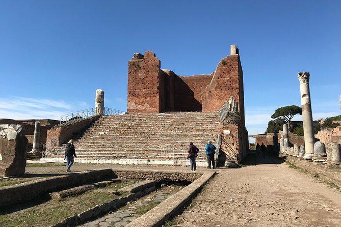 Private tour of Ostia, the ancient city harbor, by van with a PhD archaeologist - Key Points