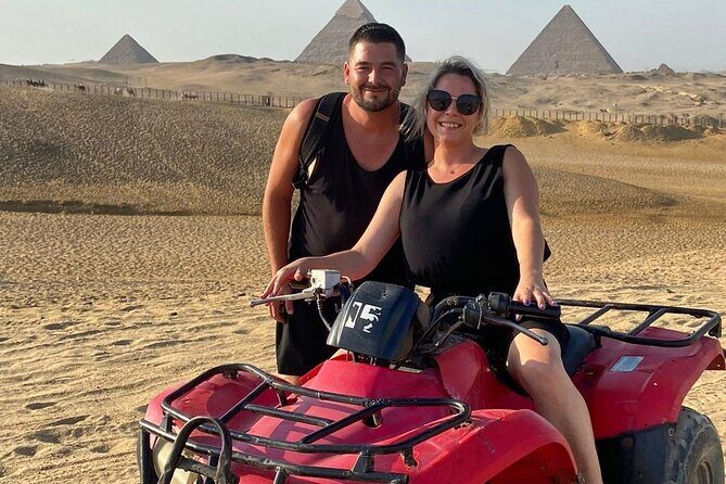 private tour Quad bike ATV ride and sound and light show at Giza - Key Points