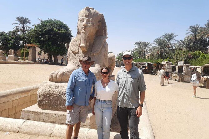 Private Tour Sakkara Step Pyramid Alabaster sphinx Memphis City - Key Points
