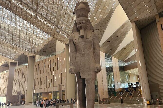 Private Tour to Giza Pyramids Sphinx and Grand Egyptian Museum - Authentic Experiences and Tips
