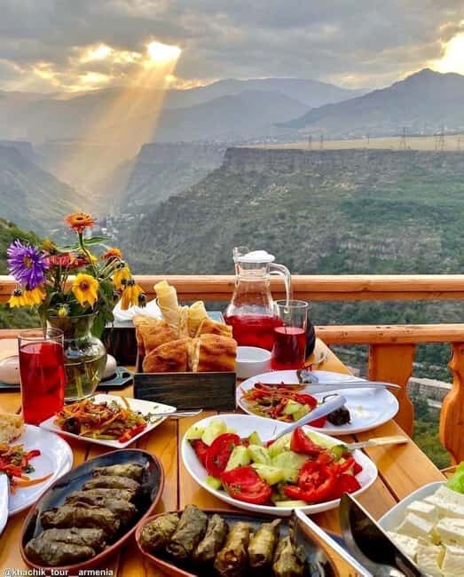 Private tour to Khor Virap Noravank wine tasting birds cave - Key Points