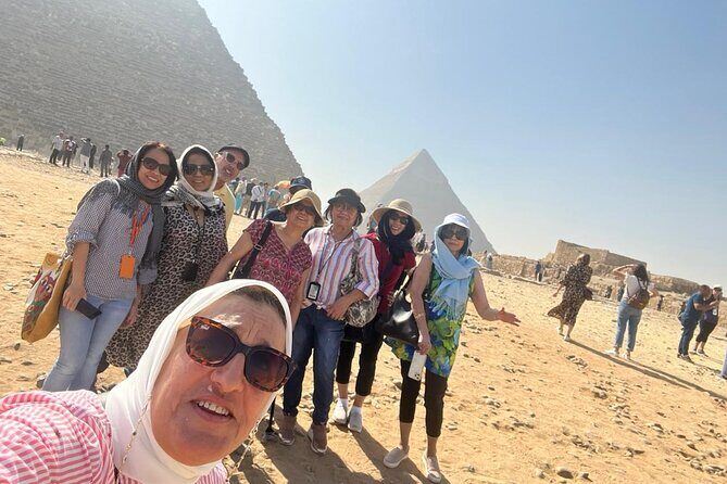 Private Tour to The Pyramids Egyptian Museum & Bazaar from Cairo - Key Points