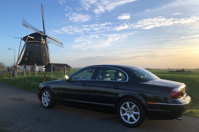 Private Tour Zaanse Schans Windmills and Volendam in Jaguar - The Perfect Balance of Comfort and Authenticity