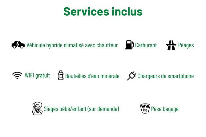 Private Transfer DSS AIBD Airport - Saly Zone (two directions) - Key Points