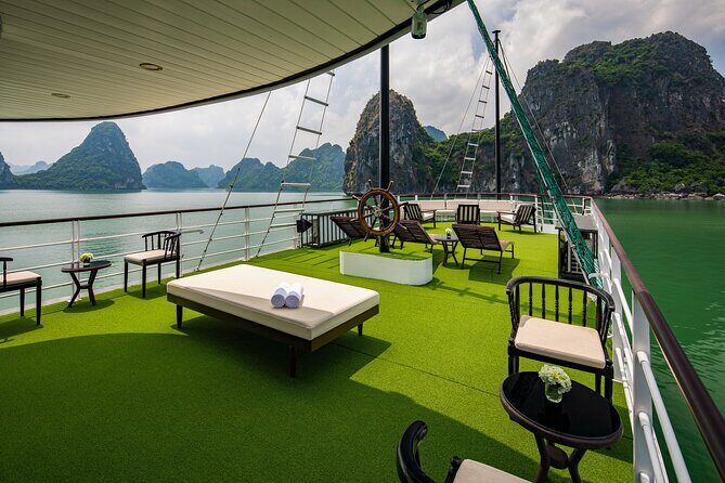 Private Transfer from Hanoi to Halong Join Small Group Day Tour - Kayaking and Bamboo Boating at Luon Cave