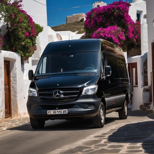 private-transferfrom-your-villa-to-mykonos-old-port-minibus
