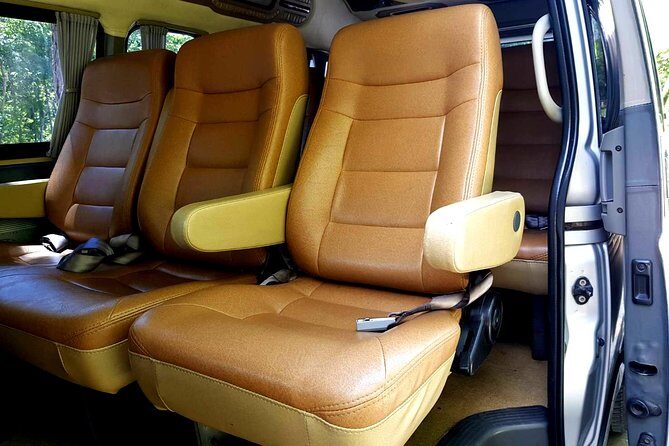 Private Transport: Air Conditioned Mini Van - The Sum Up