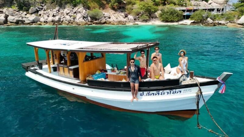 Private VIP Cruise 5h  Koh Tao & Koh Nangyuan with lunch - Tempted by Thai Cuisine & Refreshing Coconut
