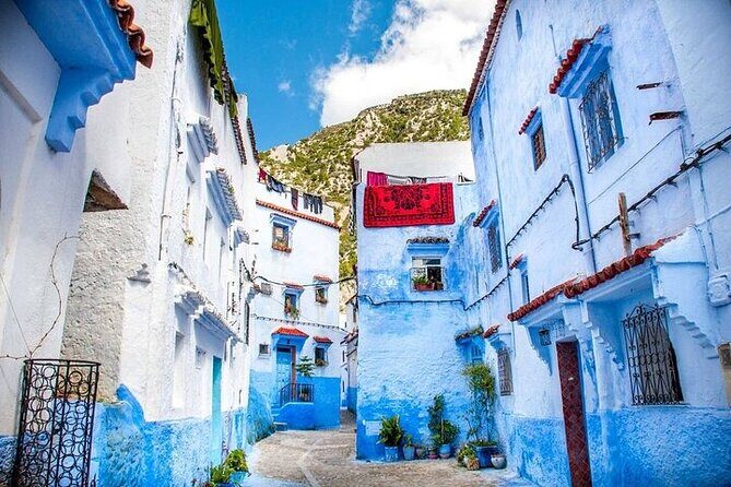 Private VIP excursion to Tangier via Chefchaouen from Fez - Morning in Chefchaouen and the Road to Tangier