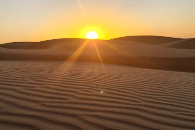 Private Watching Sunset Desert Safari Tour - Key Points