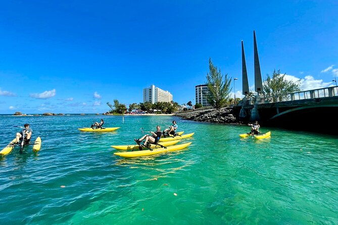 private-water-bike-in-condado-lagoon-san-juan