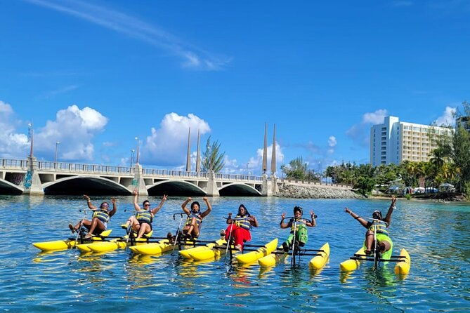 private-water-bike-in-condado-lagoon-san-juan