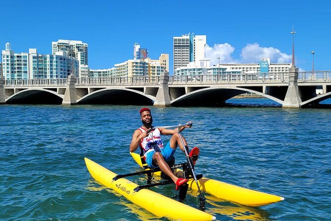 private-water-bike-in-condado-lagoon-san-juan