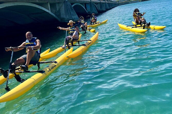private-water-bike-in-condado-lagoon-san-juan