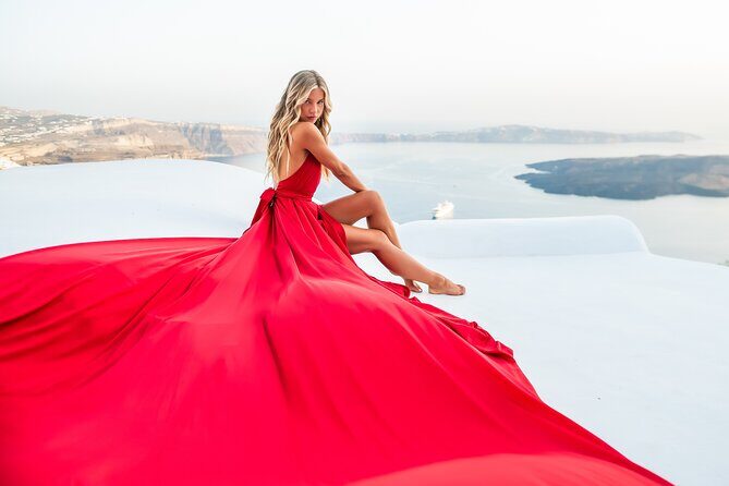 Professional Flying Dress Photoshoot In Santorini - FAQs