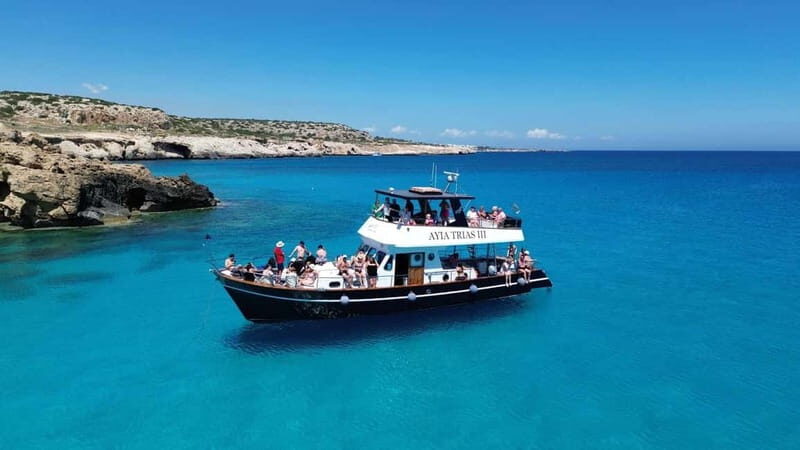 Protaras: Luxury Blue Lagoon Cruise / 3H, 2 Swim Stops - Who Would Love This Tour?
